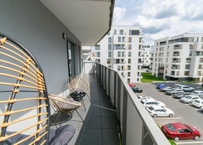 Park Apartment 3 Stawy - Free Parking - Self Check-In