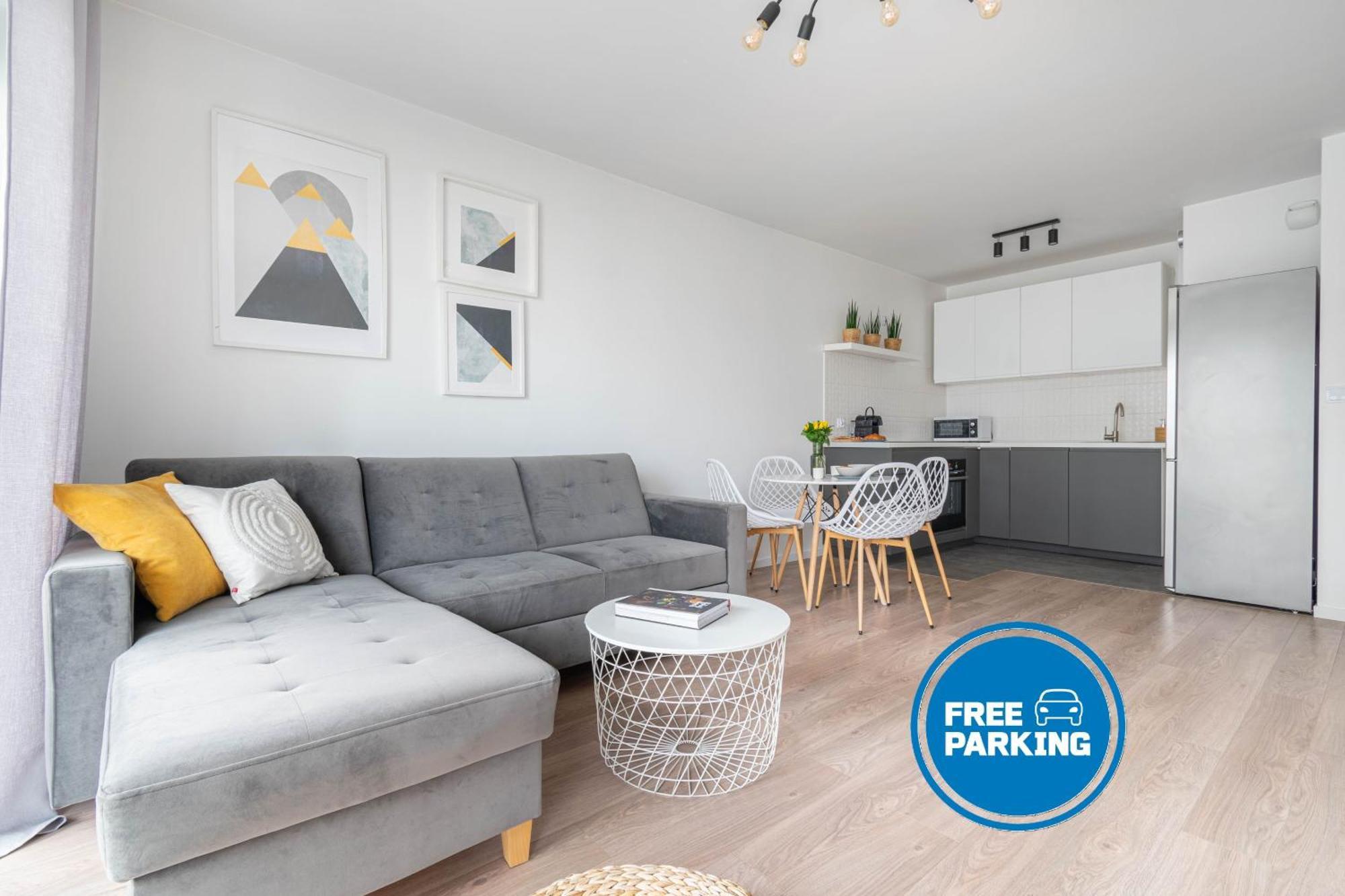 Park 3 Stawy - Free Parking - Self Check-in Apartmán *